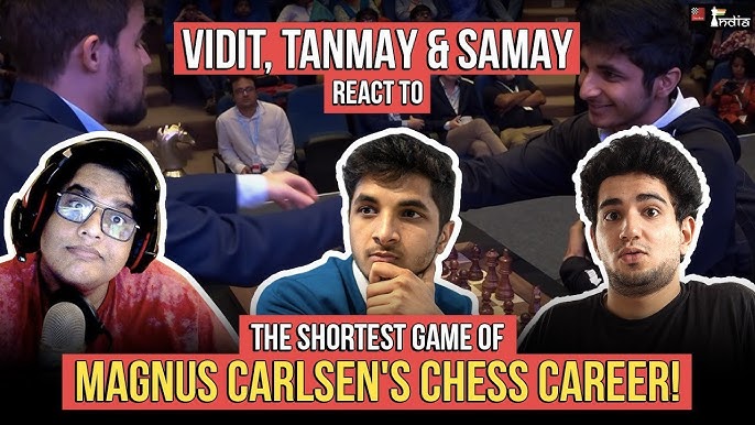 Magnus Carlsen v. Vidit Gujrathi / Oitavas de final / Speed Chess  Championship 2023 