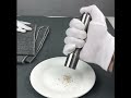 Stainless Steel Manual Coffee Grinder: 10s Installation to Perfect Grind | 25 MOQ#factorydirect
