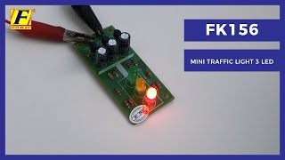 FK156 MINI TRAFFIC LIGHT 3 LED