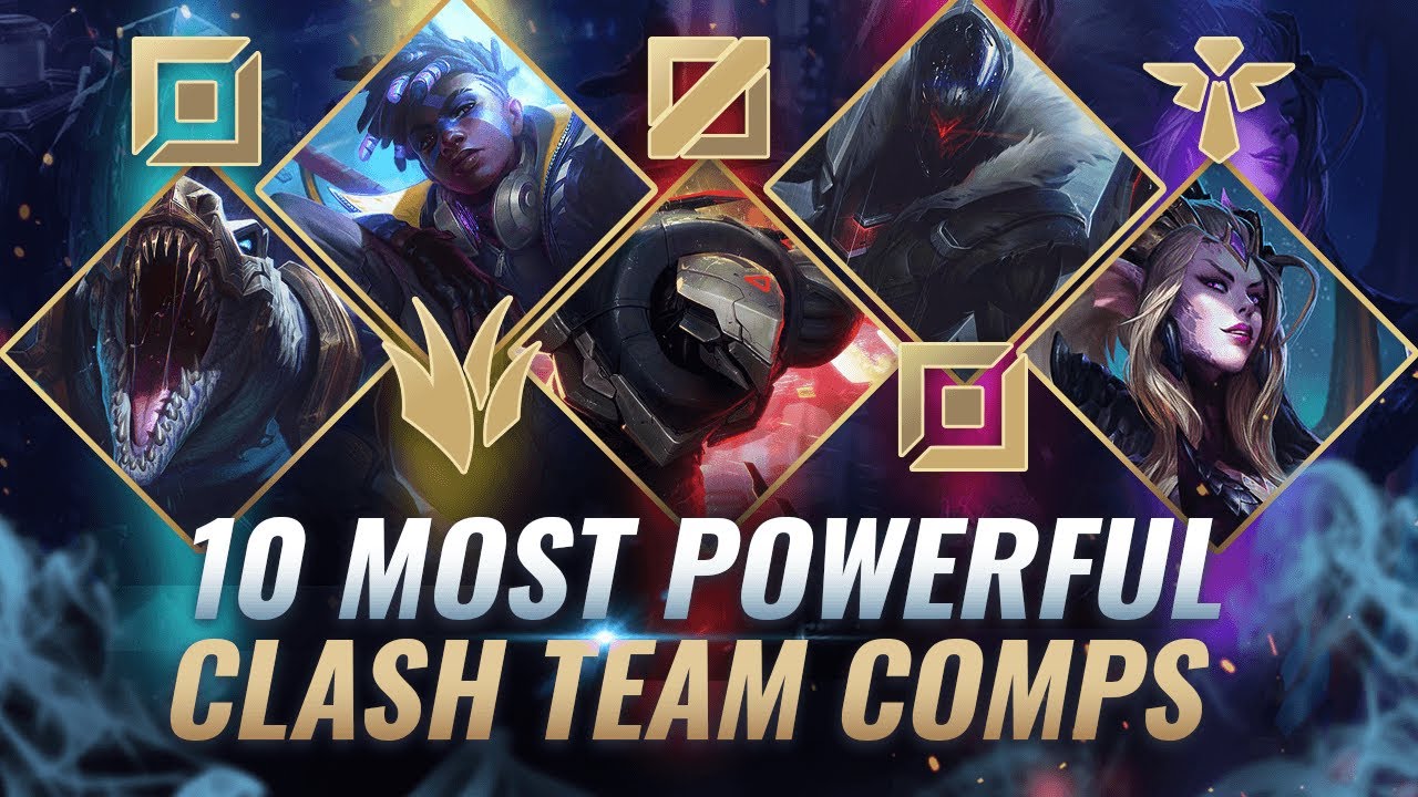 10 MOST Powerful Team Compositions For CLASH & How To Counter Them - League  of Legends Season 10 - YouTube