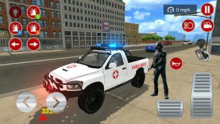 محاكاة طوارئ الإسعاف - العاب سيارات إسعاف - قيادة سيارة الإسعاف الحقيقية screenshot 1