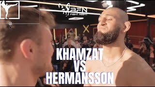 Khamzat Chimaev Vs. Jack Hermansson Weigh-In & Staredown Bulldog Fight Night 9