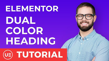 Elementor Widgets - Dual Color Heading for Elementor
