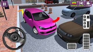 Car Parking Simulator Girls Neon Pink Parking Master - Android, iOS Gameplay screenshot 5