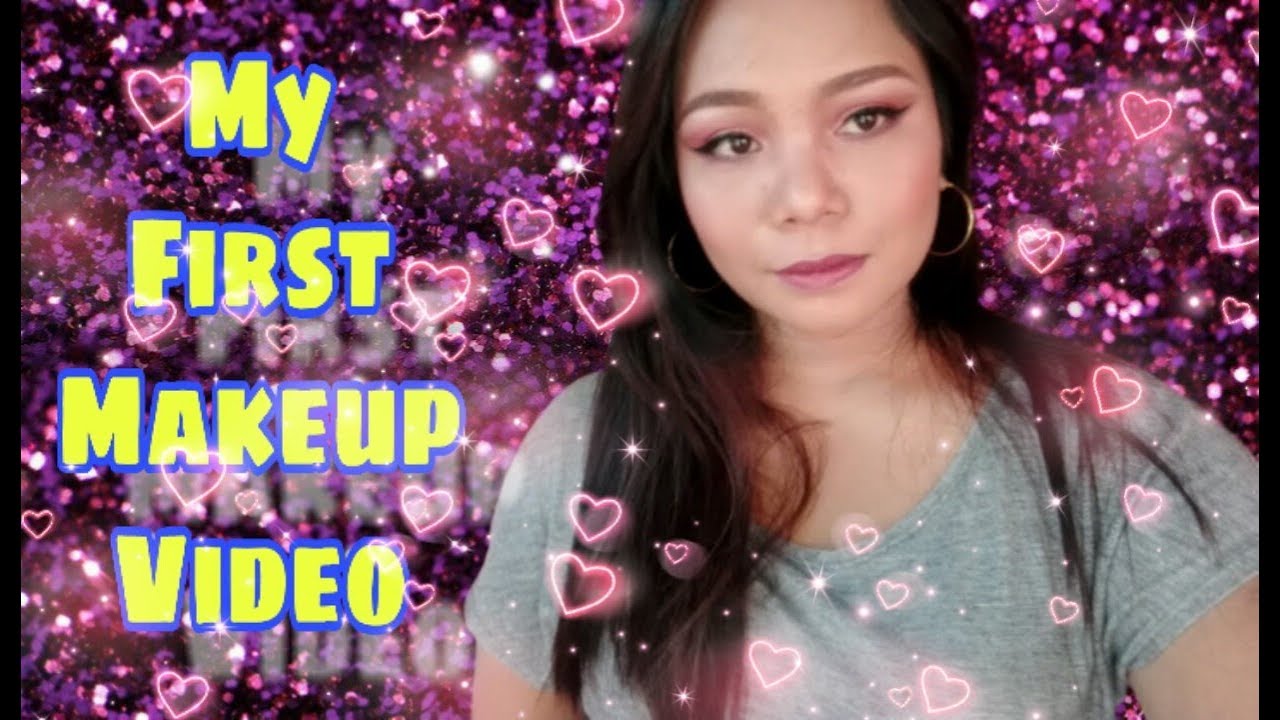 My First Makeup Video - YouTube