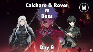 Calcharo and Rover vs Boss - Wuthering Waves