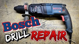 Broken Bosch Drill. How to repair a Bosch GBH 2-26 SDS Drill.