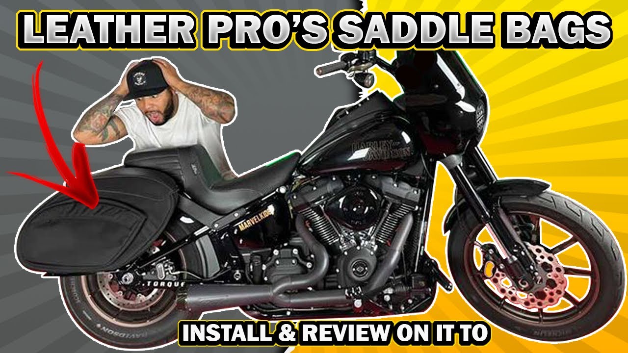 Best saddle bags for your Harley-Davidson / Leather pro’s - YouTube