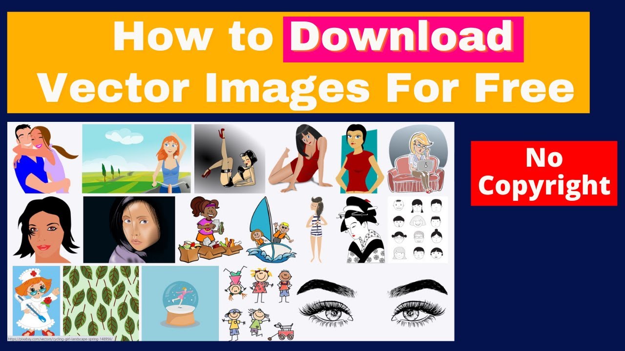 How to Download Vector Images For Free and How to download free vector graphics in hindi | 2022