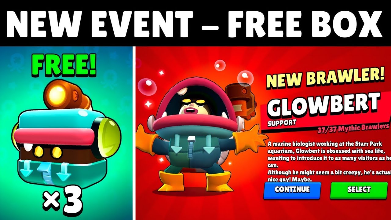 Brawl Stars GLOWBERT Event Is Coming 🔥 FREE GLOWBERT Box Reward!