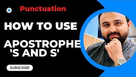 Apostrophe| Punctuation | by Syed Wassi shah #apostrophe #css #english #grammar #pms