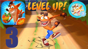 Crash Bandicoot On The Run gameplay walkthrough SCORPORILLA - part 3 ios / android