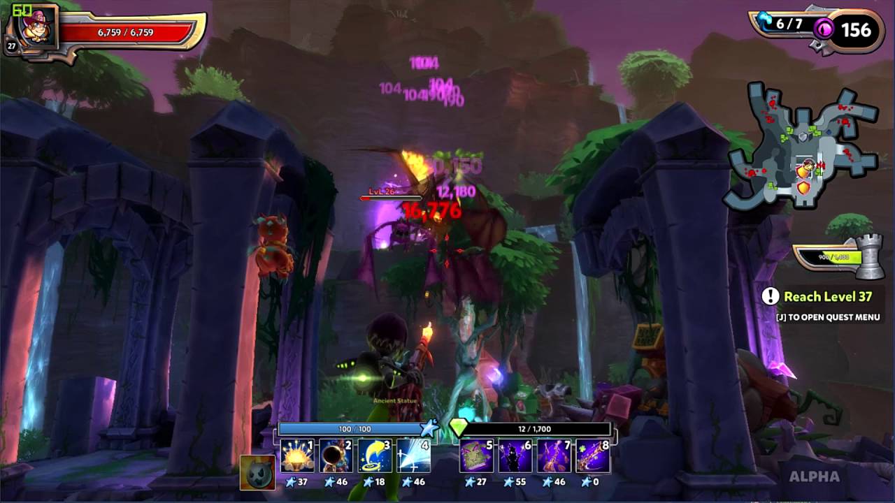 Dungeon Defenders 2 Gun Witch Leveling YouTube