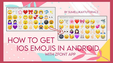how to get iOS emojis in Android phone with zfont app | by Sumellikaxtutorialz ✨