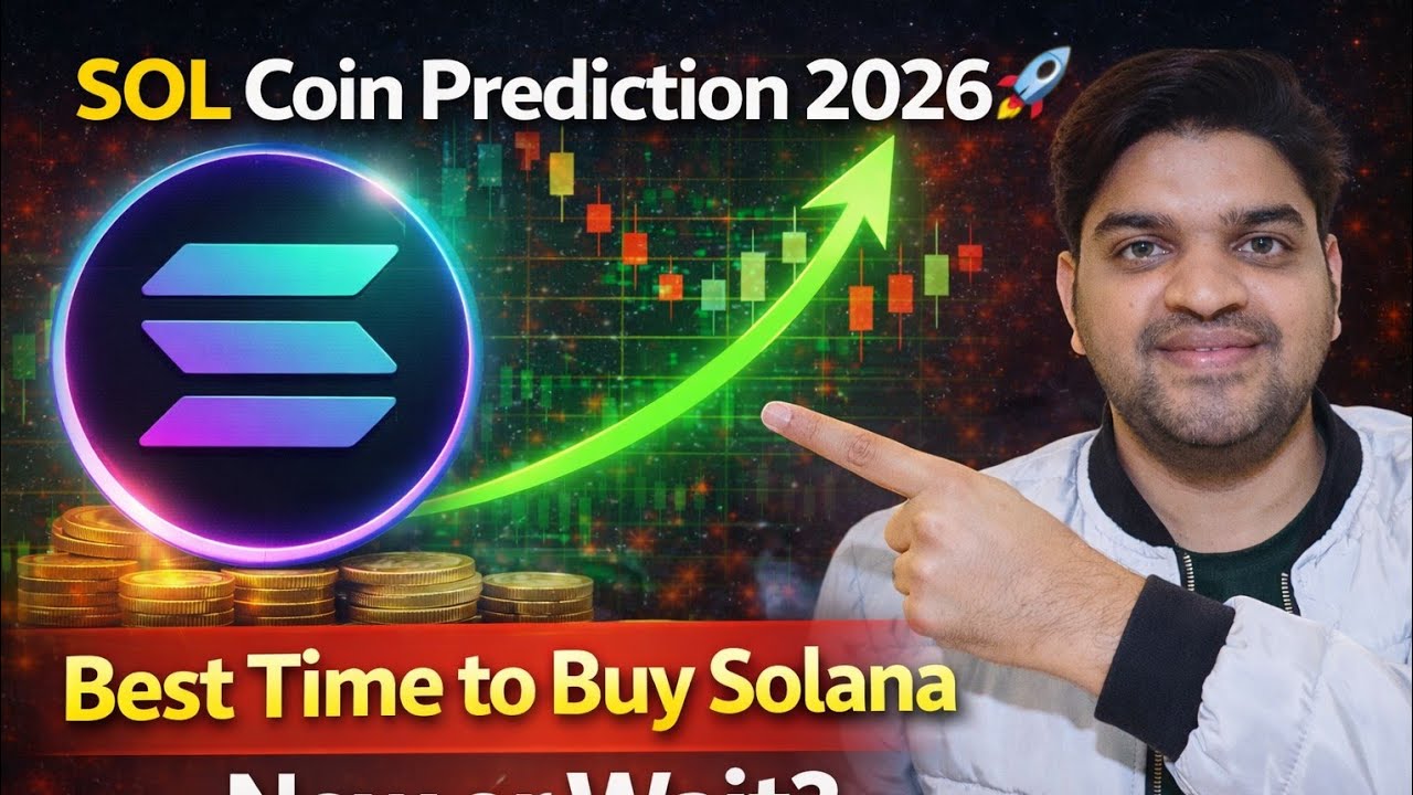 SOL Coin Prediction 2026 – Best Time to Buy Solana Now or Wait? - YouTube