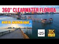 360° Sunrise Stroll: Clearwater Florida Pier Adventure