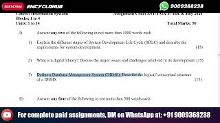Explain the different stages of System Development Life Cycle (SDLC) and describe the requirements
