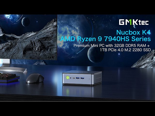 GMKtec NucBox K4 AMD Ryzen 9 7940HS, mini pc - YouTube