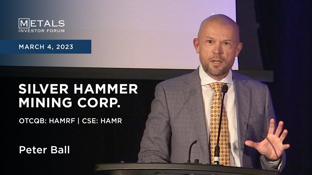 Peter Ball of Silver Hammer Mining Corp. presents at the Metals