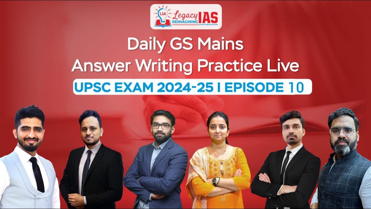 Daily GS Mains Answer Writing Practice  ( Environment & International Relations  Ep10 ) | Legacy IAS