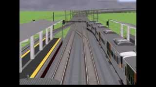 Railsim 過密ダイヤ