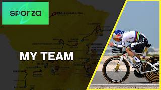 SPORZA TOUR MANAGER 2026 | MY TEAM SELECTION! BETTING ON REMCO! 🤯🌈🚴 screenshot 4