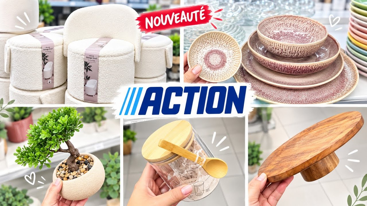 ⁣🛍 ARRIVAGE ACTION NOUVEAUTÉS DU MOMENT. 19 septembre 2026
