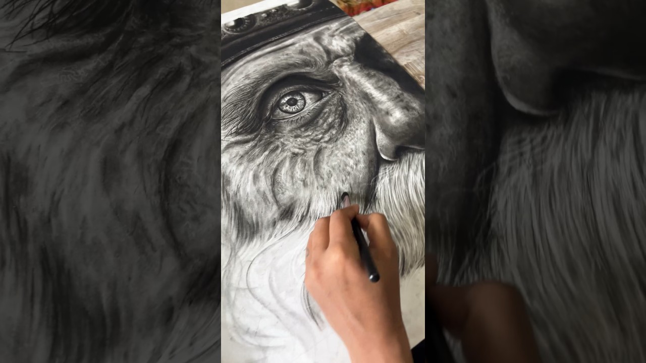 Old Man Portrait | student work 