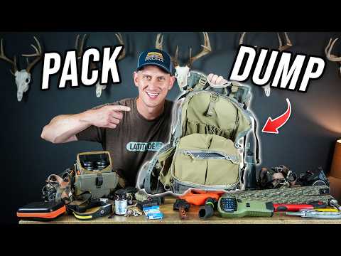 WHAT’S IN MY DEER HUNTING PACK? | Full Pack Dump