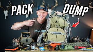 WHAT’S IN MY DEER HUNTING PACK? | Full Pack Dump