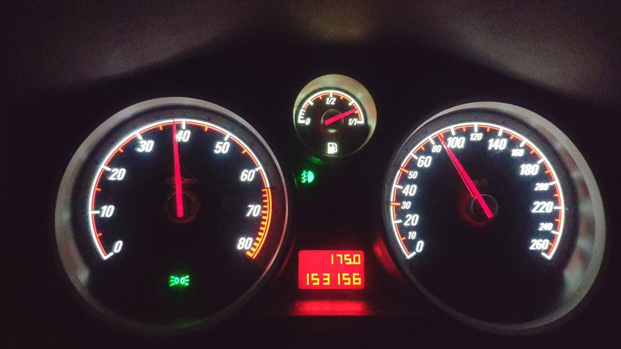 Opel Astra H GTC 1.8,  3. Gear Acceleration