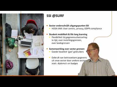 SURFconext-webinar Self-sovereign identity (SSI)