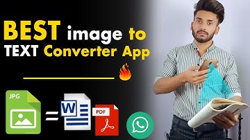 IMAGE TO TEXT CONVERTER | Translate image to text | Best Text scanner app 2021 اردو | हिन्दी