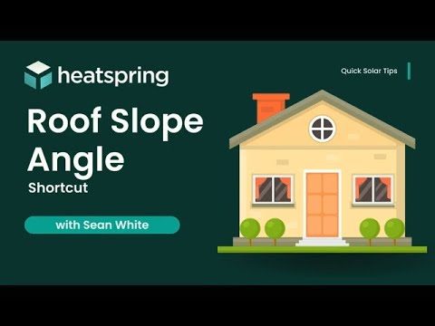 Quick Trick to Find the Roof Slope Using Rise Over Run - YouTube