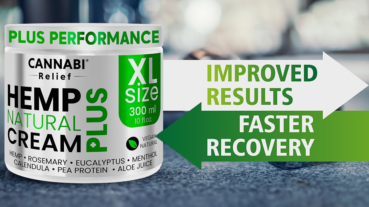 Plus Hemp Cream: Excellent Relief for Post-Exercise Aches!