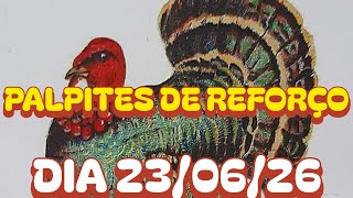 PALPITES DE REFORÇO TARDE DIA 23/06/26 (SORTE A TODOS)@canaldomarcao1969 
