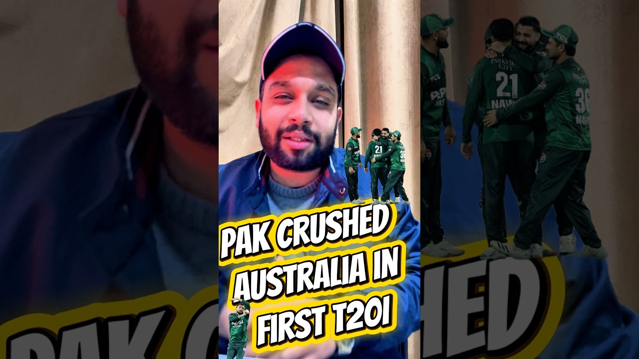 Pakistan Wins First T20I against Australia | Fakhar Zaman Failed again!