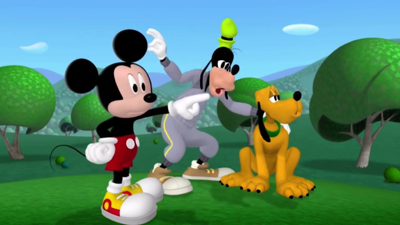 Mickey Mousekersize Pluto Has a Ball - YouTube