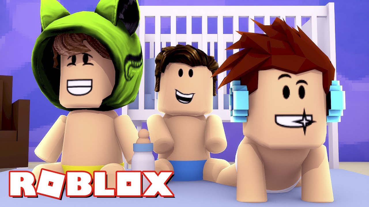 Roblox Virei Um Bebe No Roblox Youtube - adotando bebes no roblox jogar