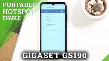 How to Set Up Wi-Fi Hotspot in GIGASET GS190 – Create Mobile Hotspot
