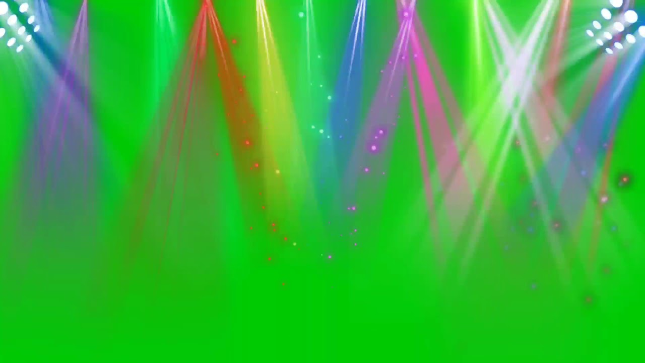 Green screen DJ light hd no copyright free YouTube