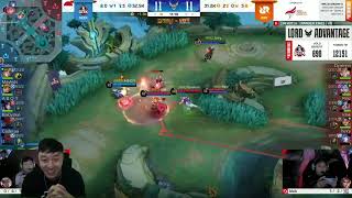 Reaction Streamer Rrq Vs Geek Fam Moskov Toyy Menggila