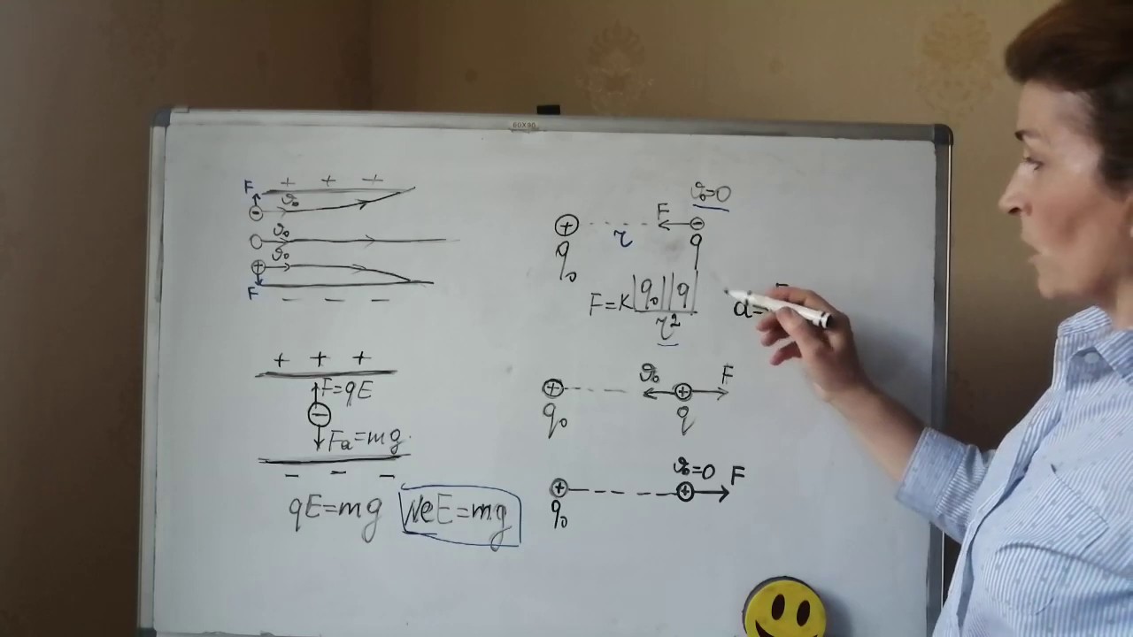 Bircins elektrik sahəsində yüklü zərrəciklərin hərəkəti