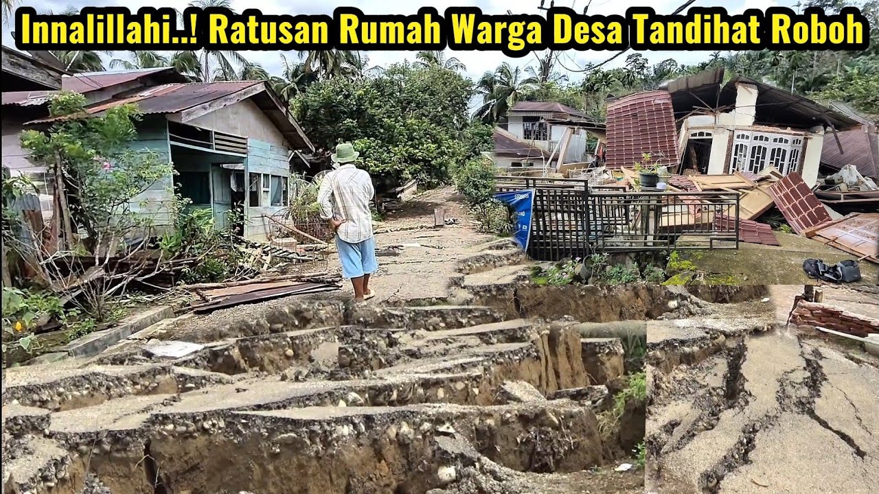 Земля движется..! Одна деревня потеряна..?