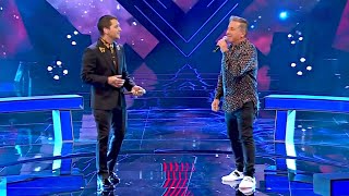 Video thumbnail of "Cristian Nodal y Ricardo Montaner cantan "ME VA A EXTRAÑAR" en LA VOZ MÉXICO 2020"