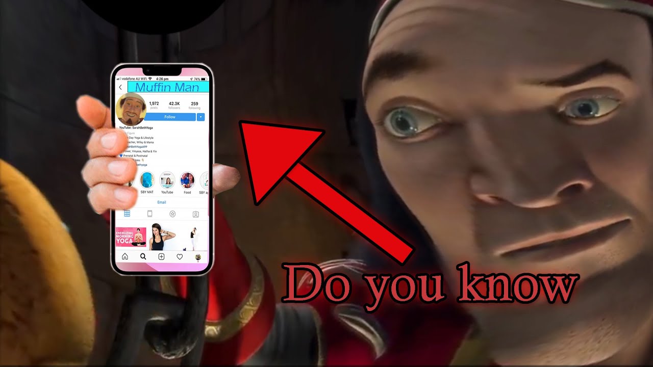 Shrek | Do you Know the MUFFIN MAN!?? - YouTube