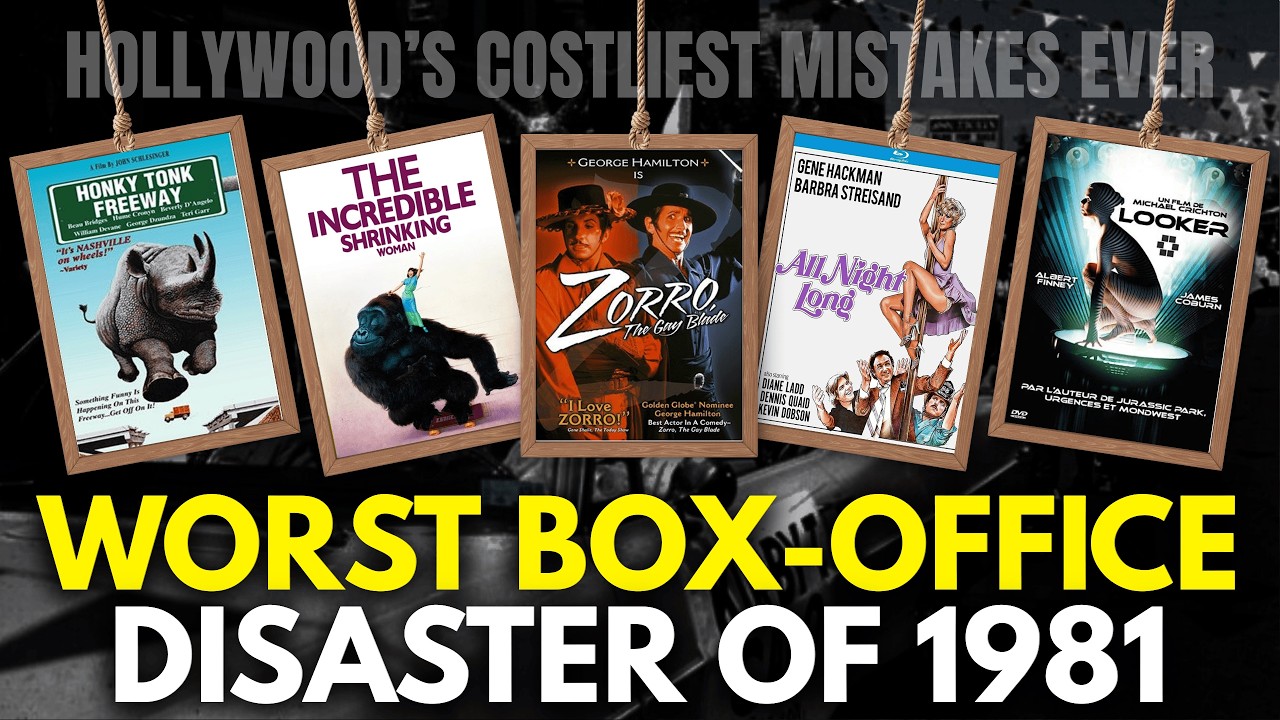 The 13 Worst Box Office DISASTERS of 1981 — Hollywood’s Most Catastrophic Mistakes
