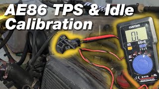 How To: Fixing your AE86 Idle & Rev Hang by Calibrating the Throttle Position Sensor