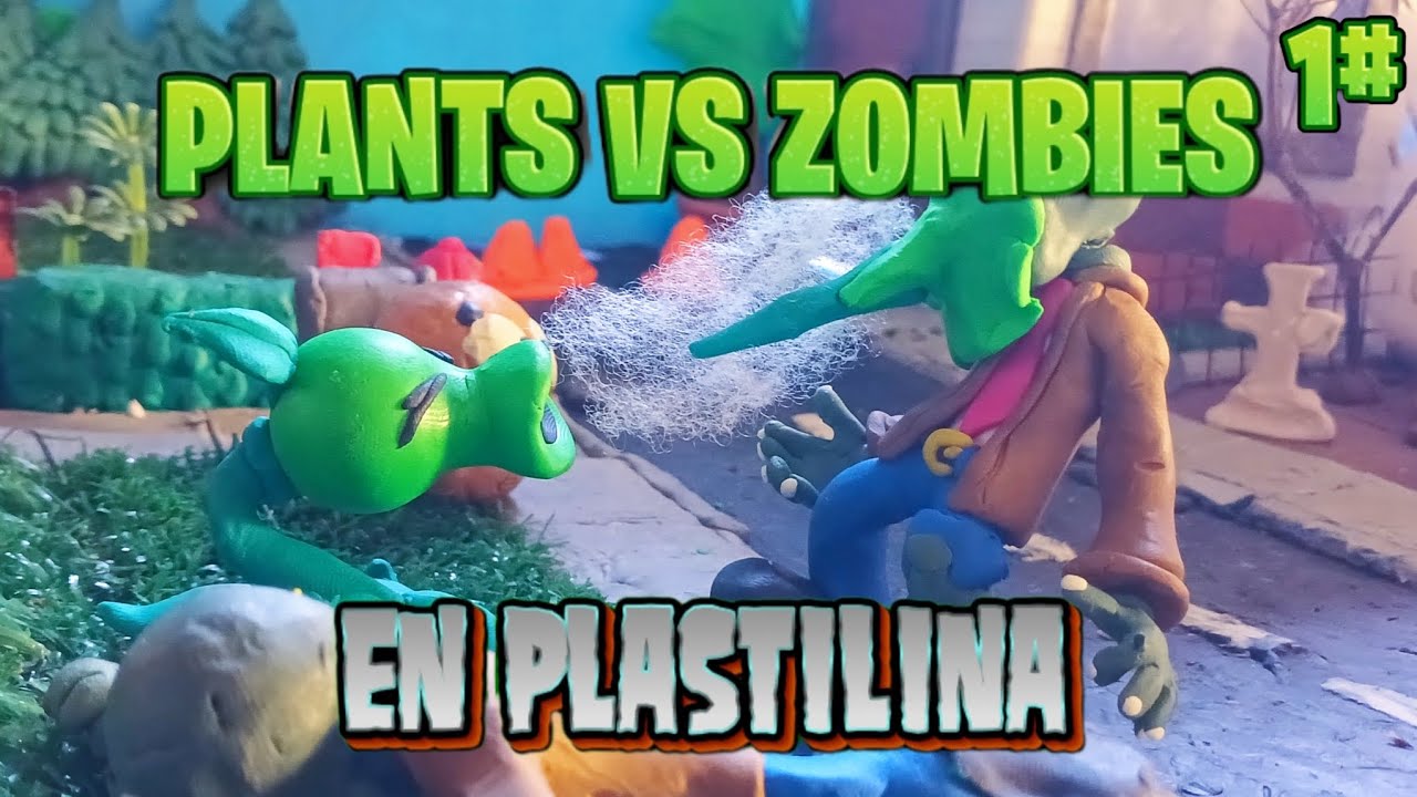 LA PRIMERA HORDA...//PVZ animation Clay//parte 1