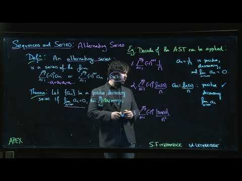 Sequences and Series: Alternating Series - 02. Examples